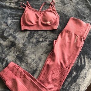 GYMSHARK ENERGY SEAMLESS LEGGINGS &SPORT BRA